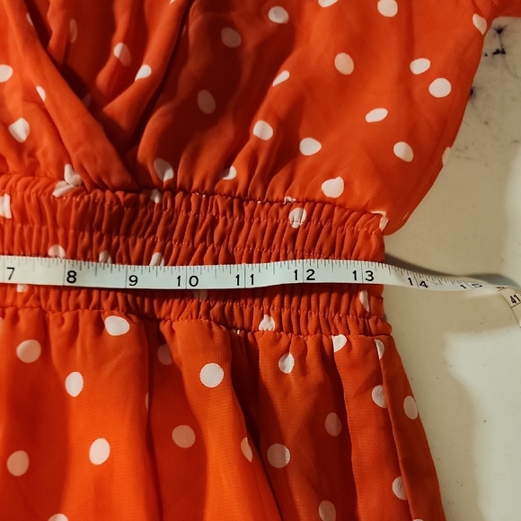 Danny & Nicole NWT Summer Polka Dot Dress Size 8 - Picture 5 of 8